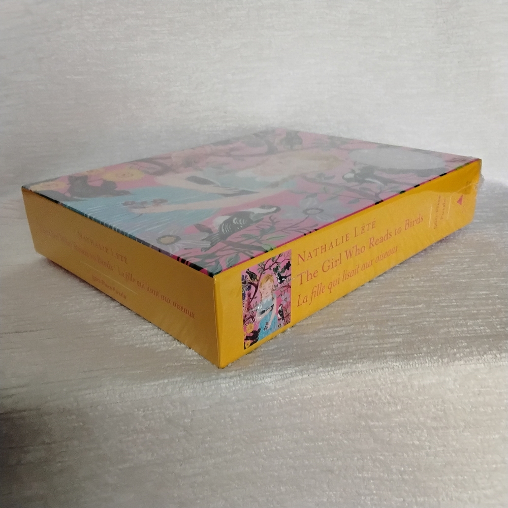 Artisan 500 Pc Puzzle, Painting By Lete Girl Who Reads To Birds - Picture 9 of 9